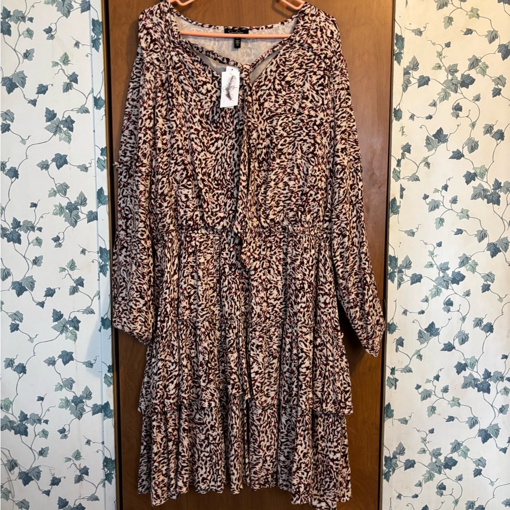 Jessica Simpson Reina Ruffle Dress